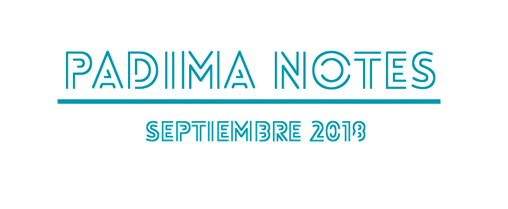 Padima Notes Septiembre 2018