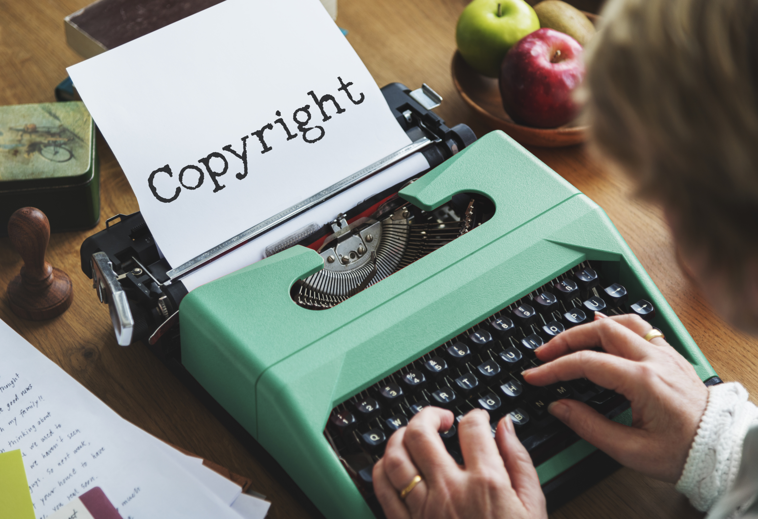 Copyright Identity Brand Marketing Word Concept